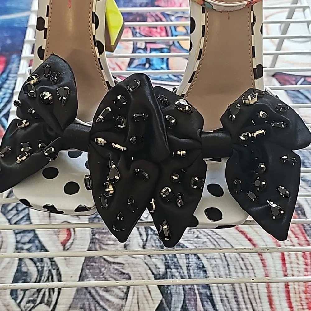 Multi print Betsy Johnson heels - Picture 8 of 8